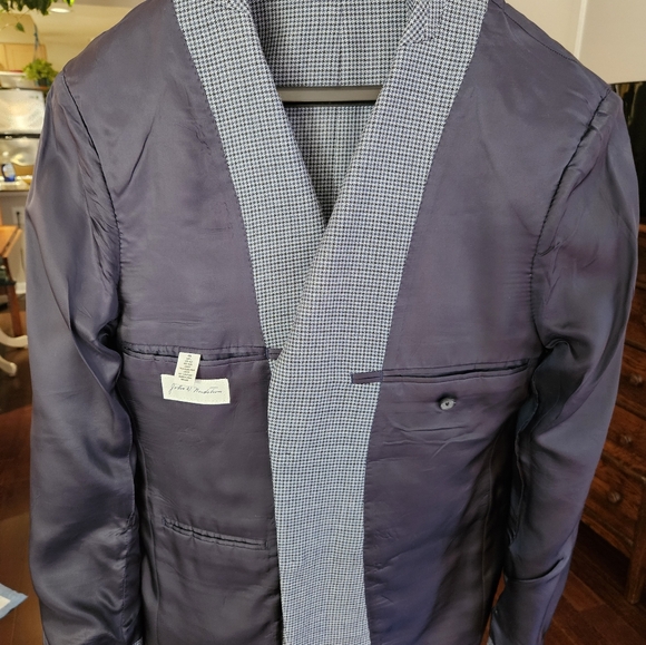 John W. Nordstrom Wool and Silk Blazer Men's 40S - Picture 8 of 11